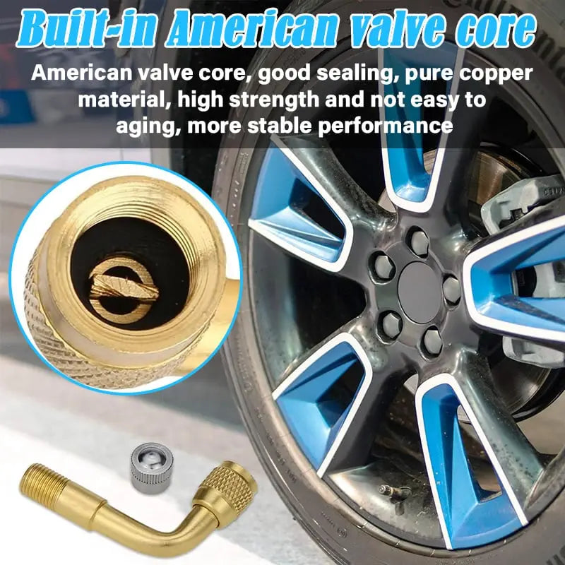 BowLift | Angled Brass Valve Extensions for Vehicles