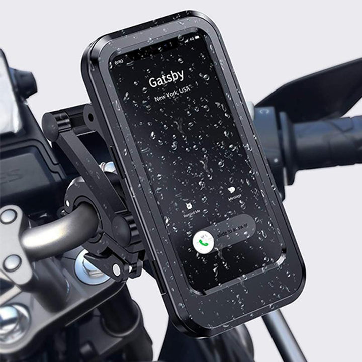 RideCharge Pro – Waterproof phone holder with USB and 15W wireless charging for bicycle and e-bike | Bowlift
