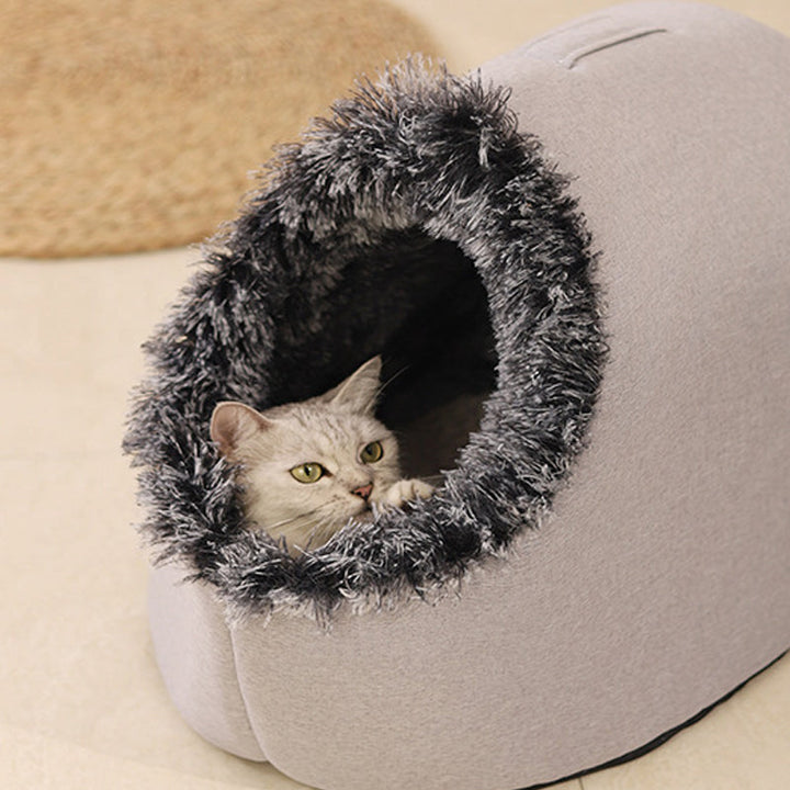 BowLift | CozyNest Animal Den Bed | Warm and comfortable hiding place for your furry friend