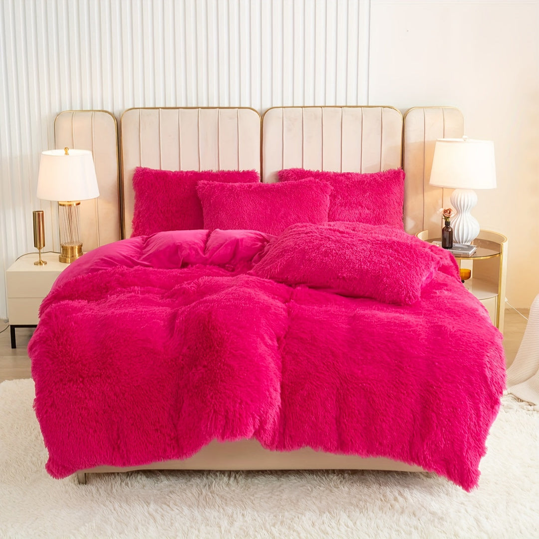 BowLift | Ultra Soft Plush Duvet Cover Set with Zipper - Luxury & Comfort