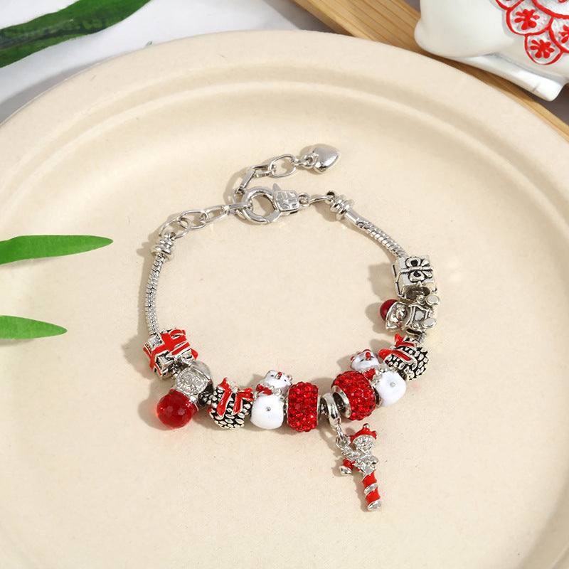 BowLift | Christmas Snowflake Bells Children's Charm Bracelet