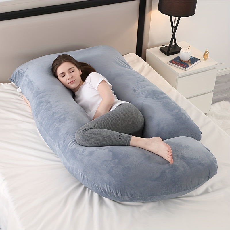 BowLift | MaternityEase - J-Shaped Pillow for Pregnant Moms