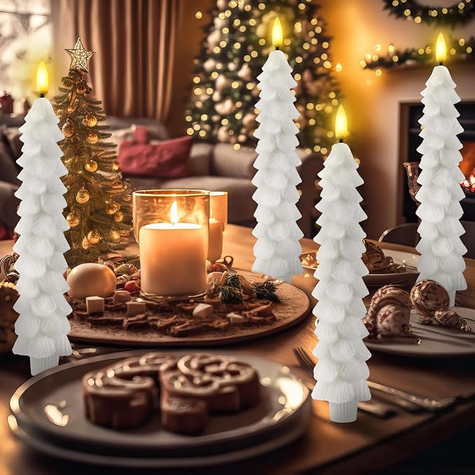 BowLift | Flameless LED Candles with Remote Control – Realistic 3D Flickering Model LumaGlow