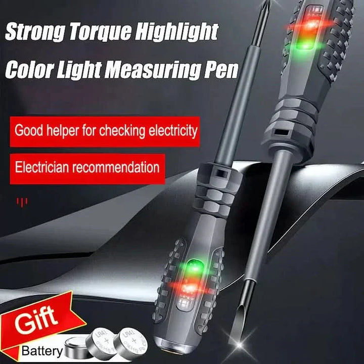 2-in-1  High Torque Strong Magnetic Screwdriver Electricity Detector Bowlift