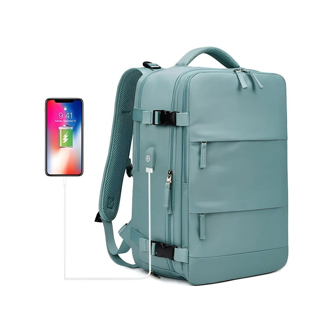 Travel backpack with USB port – Spacious compartment | Ideal for school and outdoor activities | Bowlift