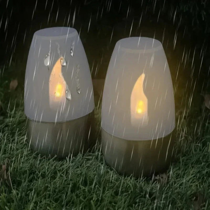 CandelaSoleil – Elegant Solar Lantern for Garden and Terrace Bowlift