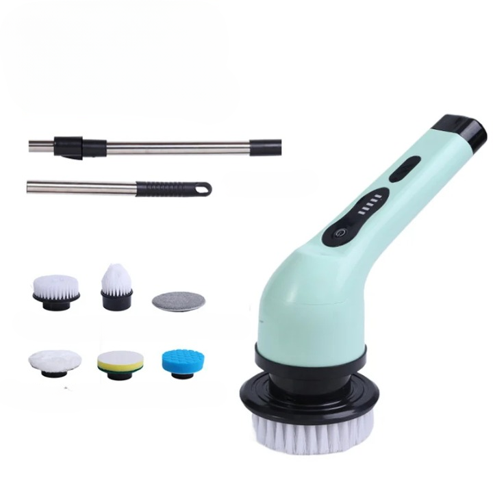 BowLift | 9-in-1 Electric Spin Cleaning Brush with LED Display – 1+1 FREE