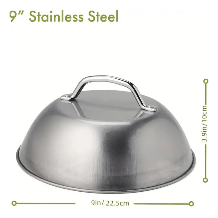 9" Stainless Steel Oven Squeegee Cover Barbecue Tools Accessory | Bowlift