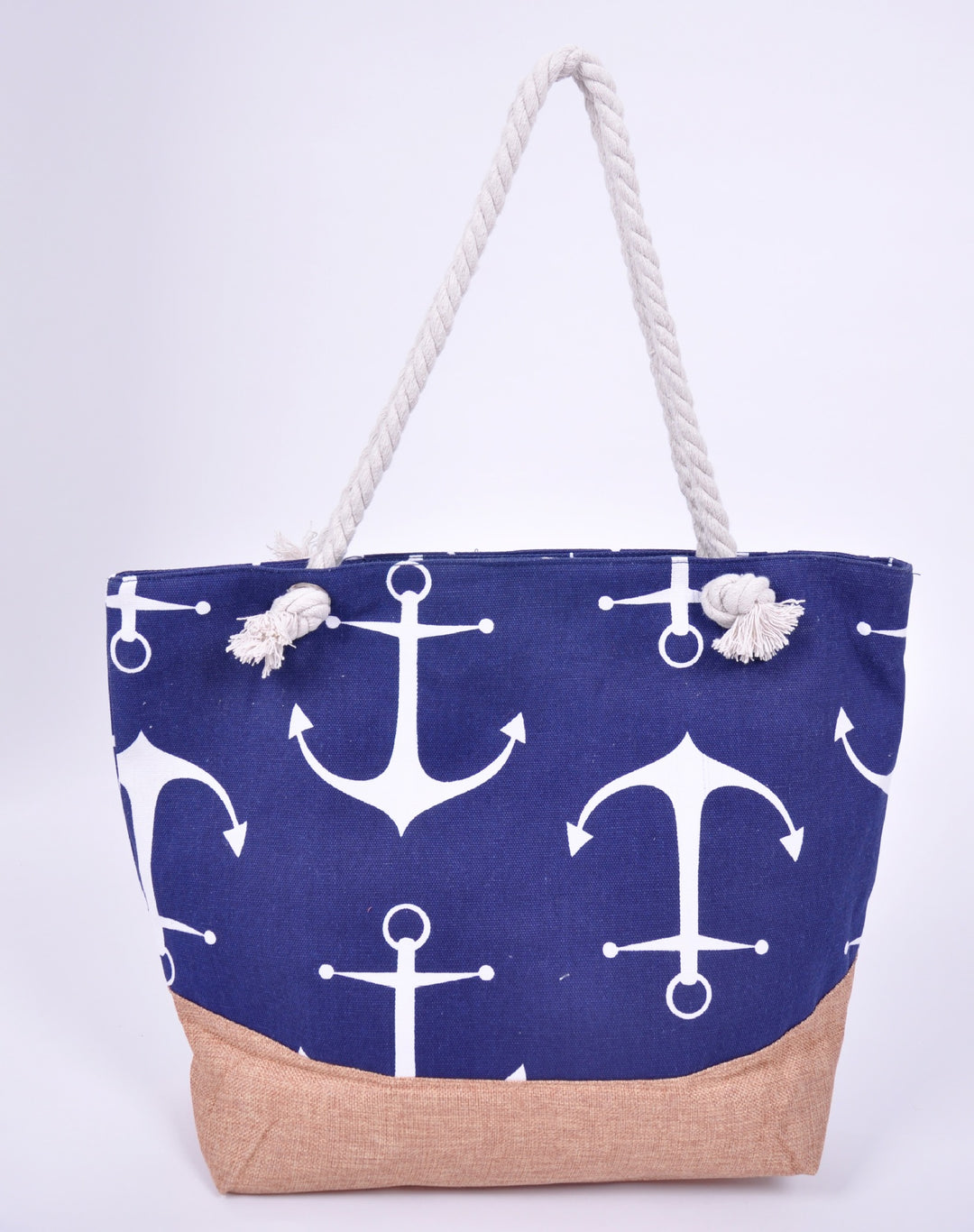 Spacious beach bag with maritime anchor design Bowlift