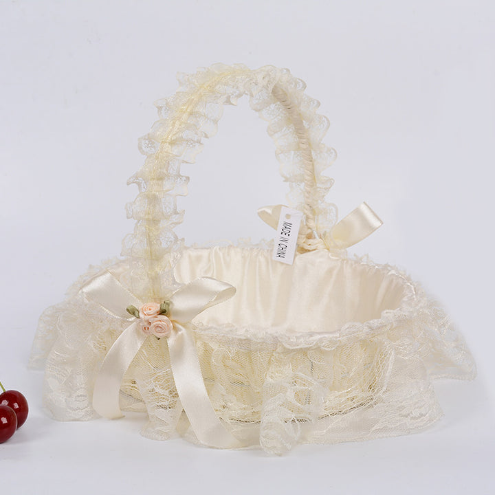 Decorative Lace Basket Bowlift