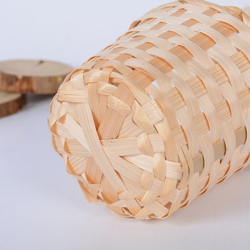 Handcrafted Natural Woven Storage Basket Bowlift