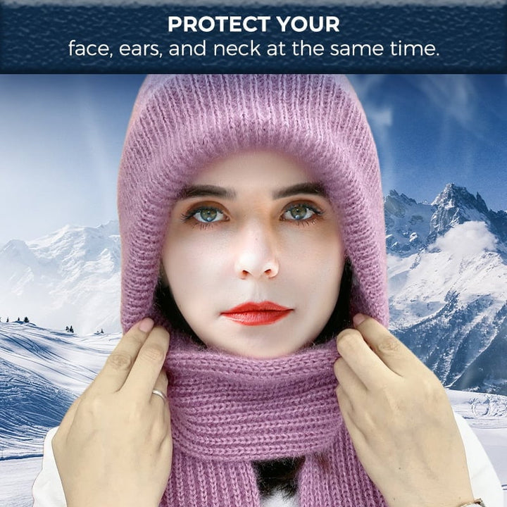 BowLift | Integrated Ear Protection Windproof Cap Scarf