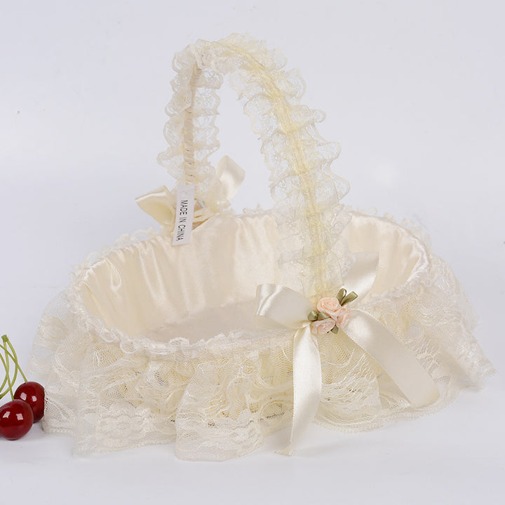 Decorative Lace Basket Bowlift