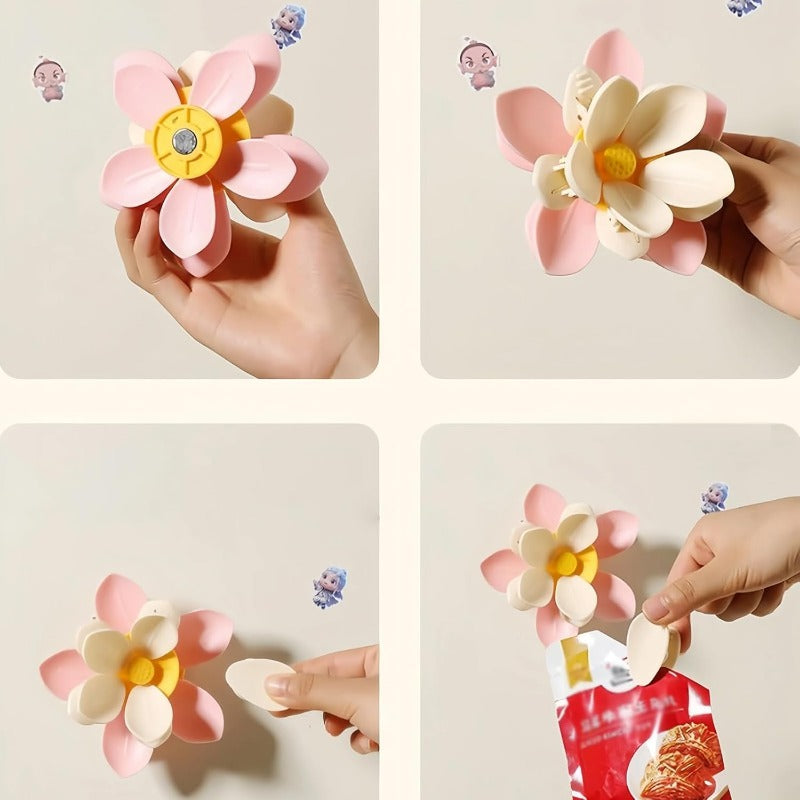 BowLift | Flower-Shaped Magnetic Clip Refrigerator Magnet