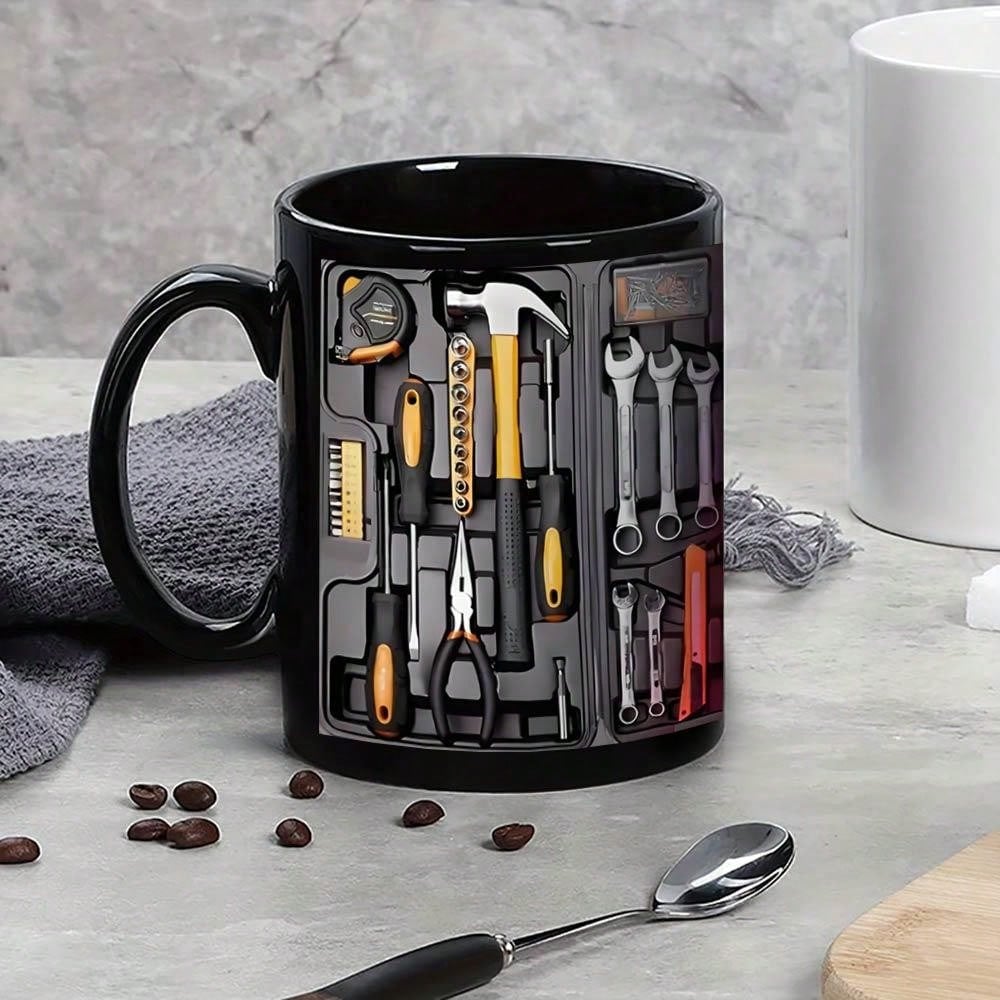 CraftMaster Precision Mug — Celebrate your maker power with every sip in robust style | Bowlift