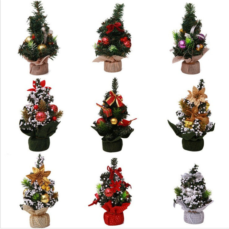 Decorative Mini Holiday Tree Centerpiece Bowlift