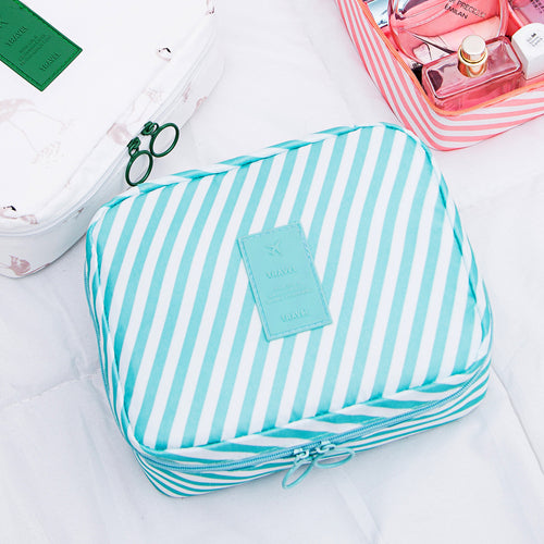 Versatile Travel Cosmetic Organizer Bowlift