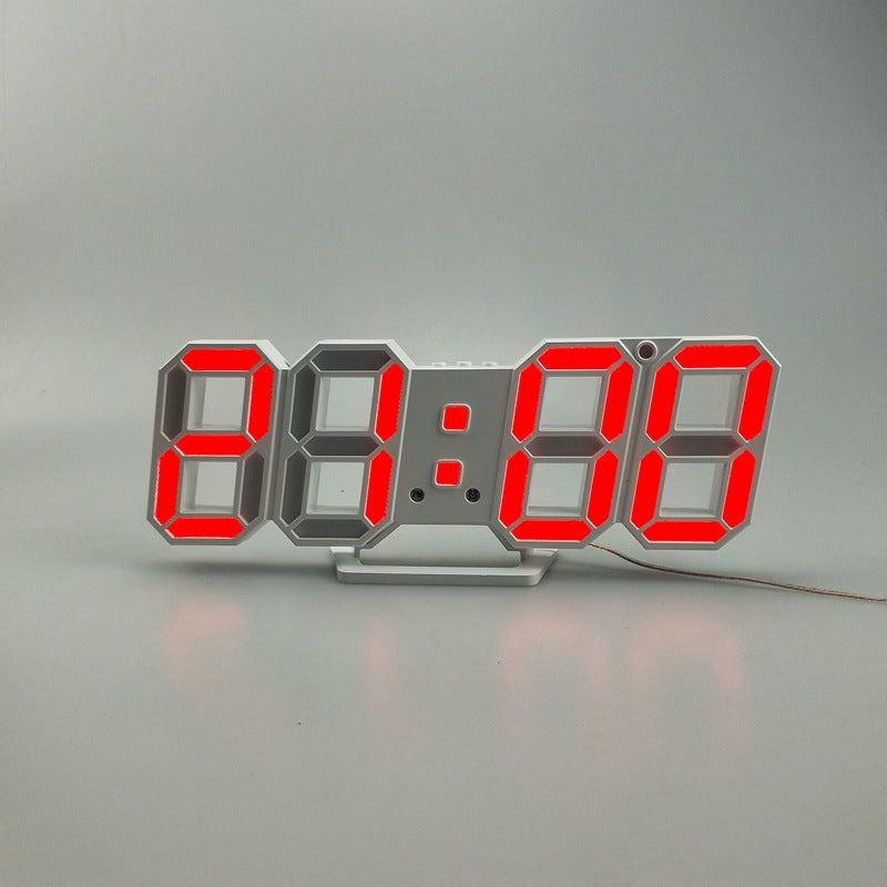 Digital alarm clock in modern design Bowlift