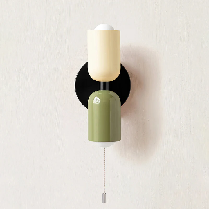 BowLift | Wall Light Modern Dual Glass Sconce Fixture