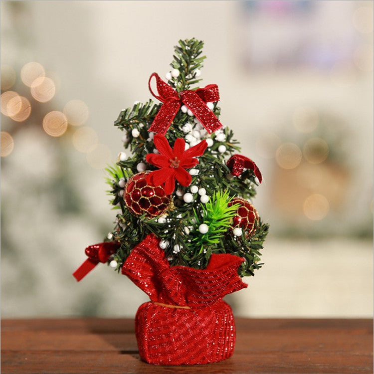 Decorative Mini Holiday Tree Centerpiece Bowlift