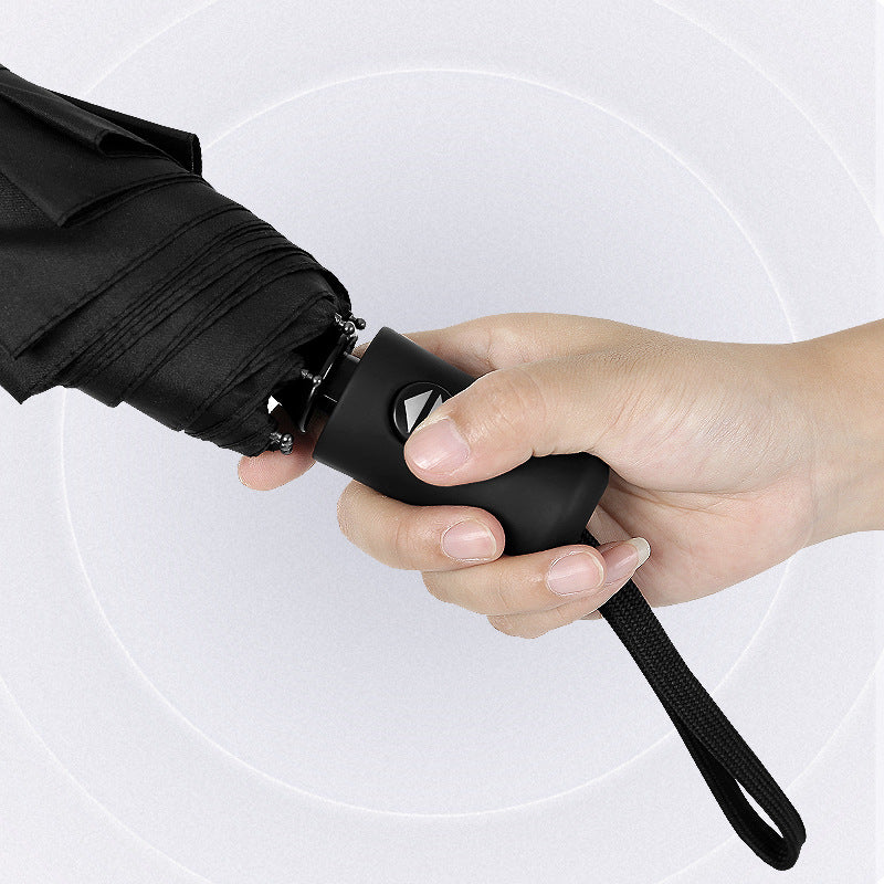 Ladies wind-resistant automatic safety umbrella Bowlift