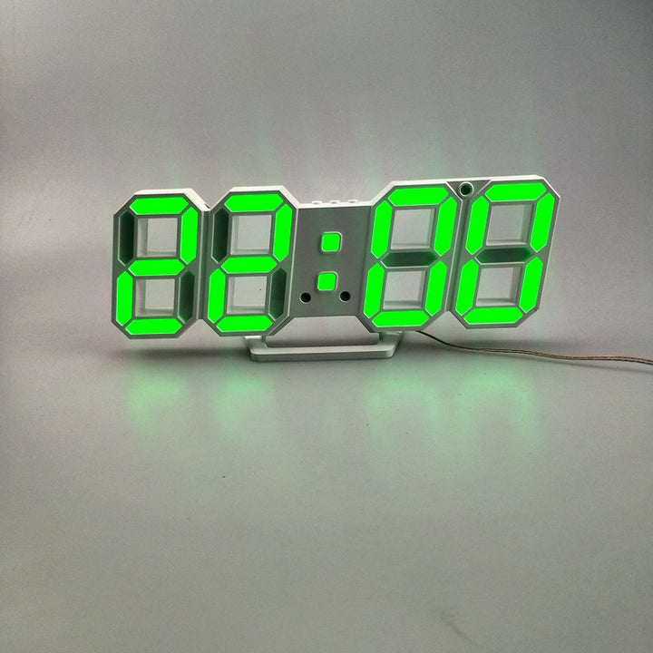 Digital alarm clock in modern design Bowlift