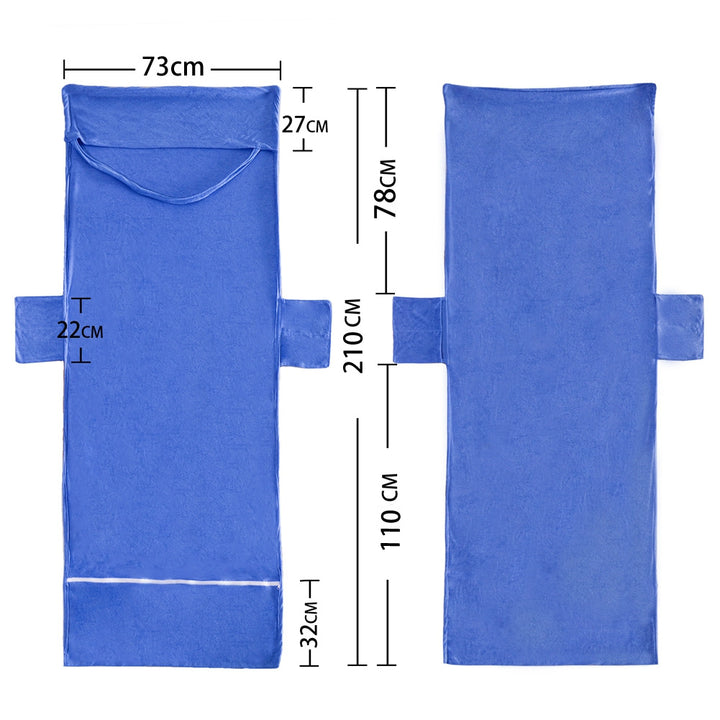 Wrap blanket with practical carrying handles Bowlift