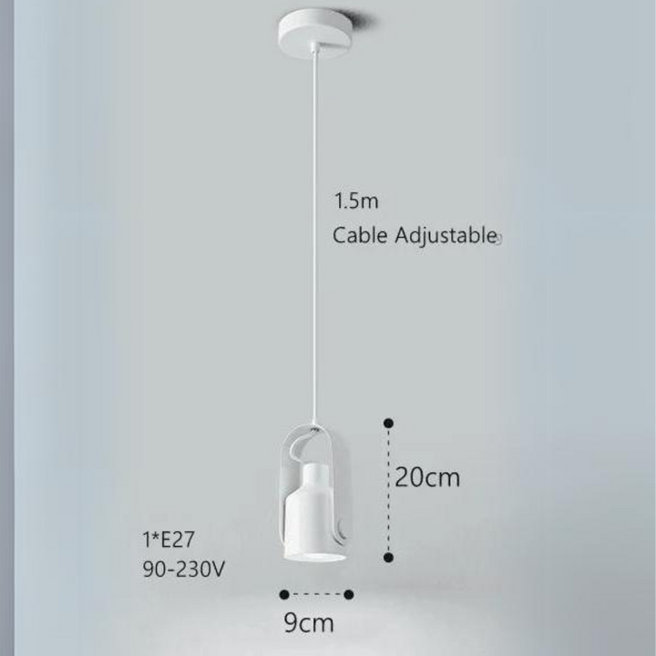 BowLift | Modern Pendant Lamp With Adjustable Height – Minimalist Design