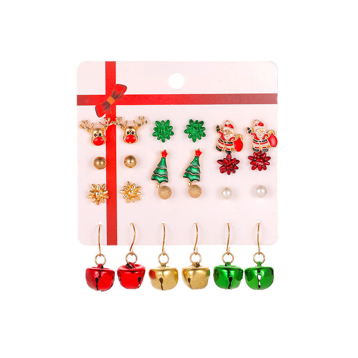 BowLift | New Holiday Set Earrings Santa Dripping