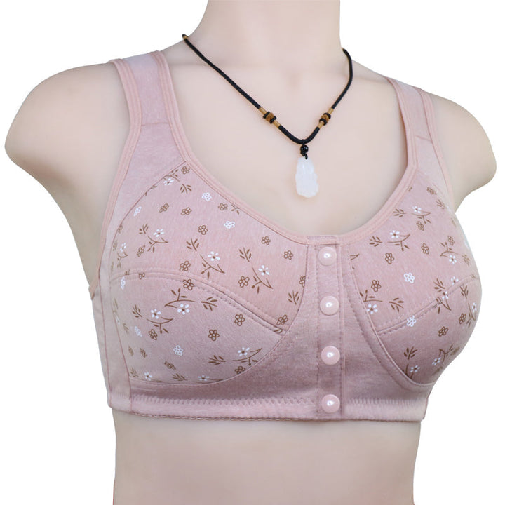 BowLift | Comfortable bra with button placket in front