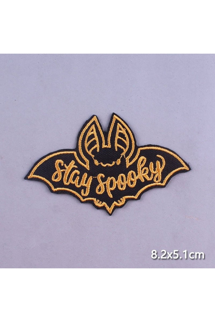 On Fire Embroidered Patches | Bowlift