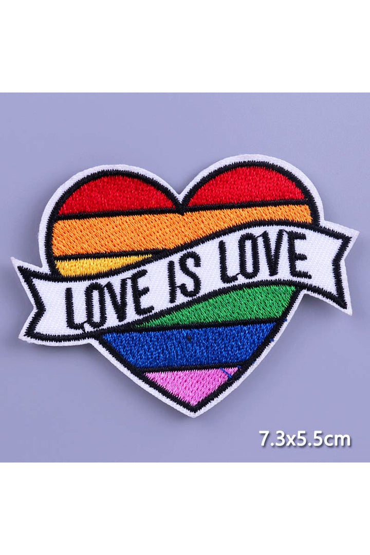 On Fire Embroidered Patches | Bowlift