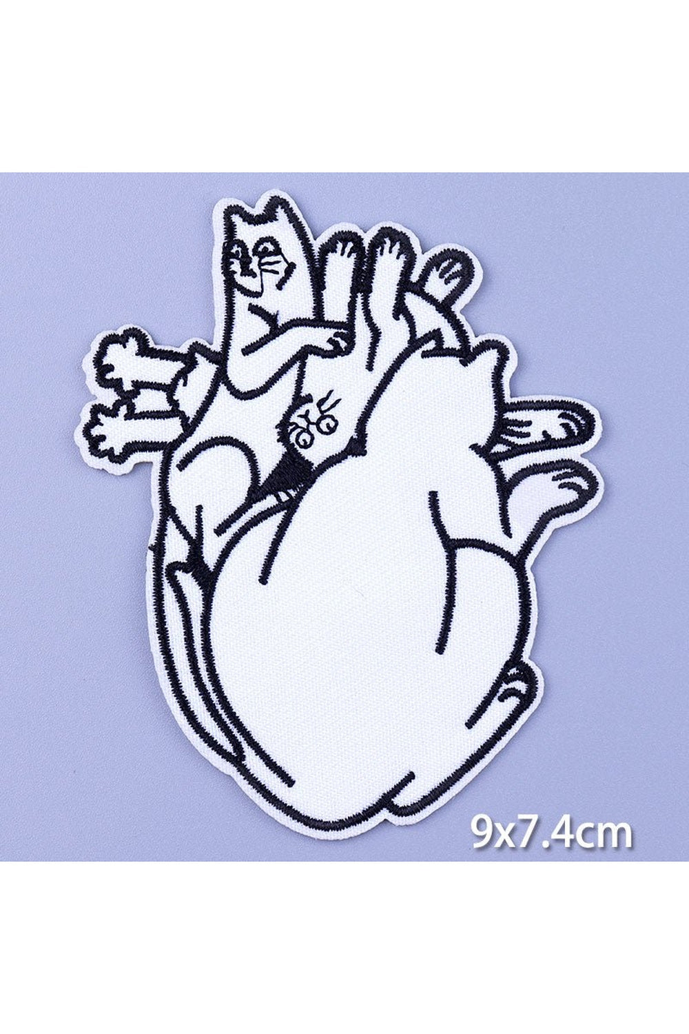 On Fire Embroidered Patches | Bowlift
