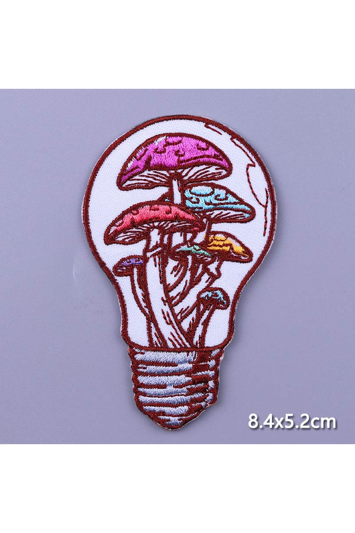 On Fire Embroidered Patches | Bowlift