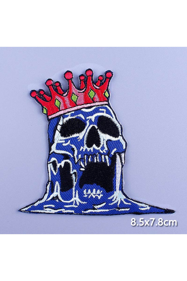 On Fire Embroidered Patches | Bowlift
