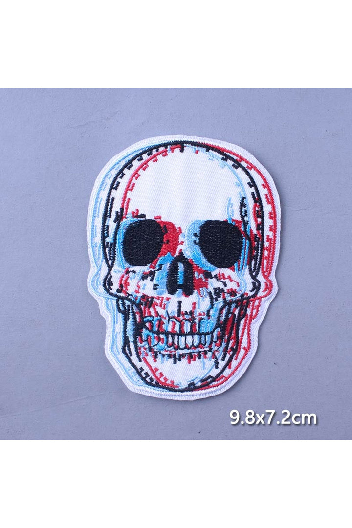 On Fire Embroidered Patches | Bowlift
