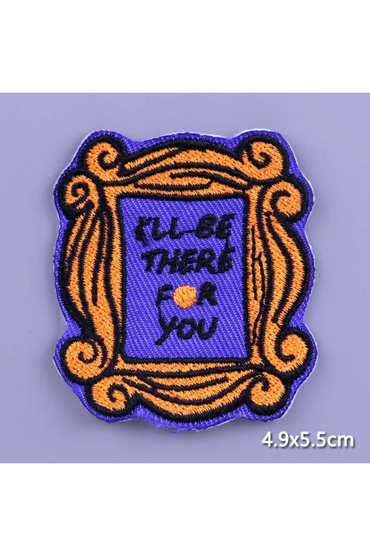 On Fire Embroidered Patches | Bowlift