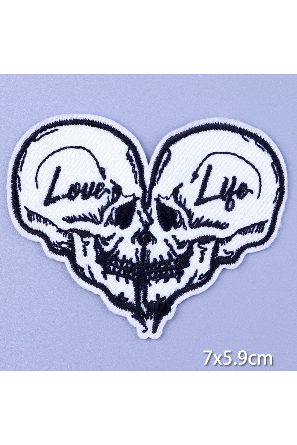 On Fire Embroidered Patches | Bowlift