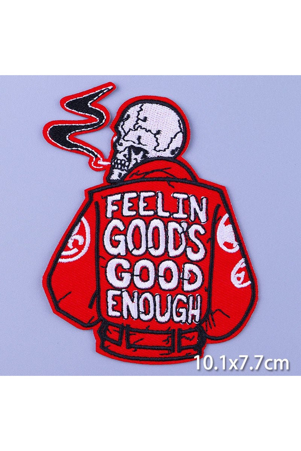 On Fire Embroidered Patches | Bowlift