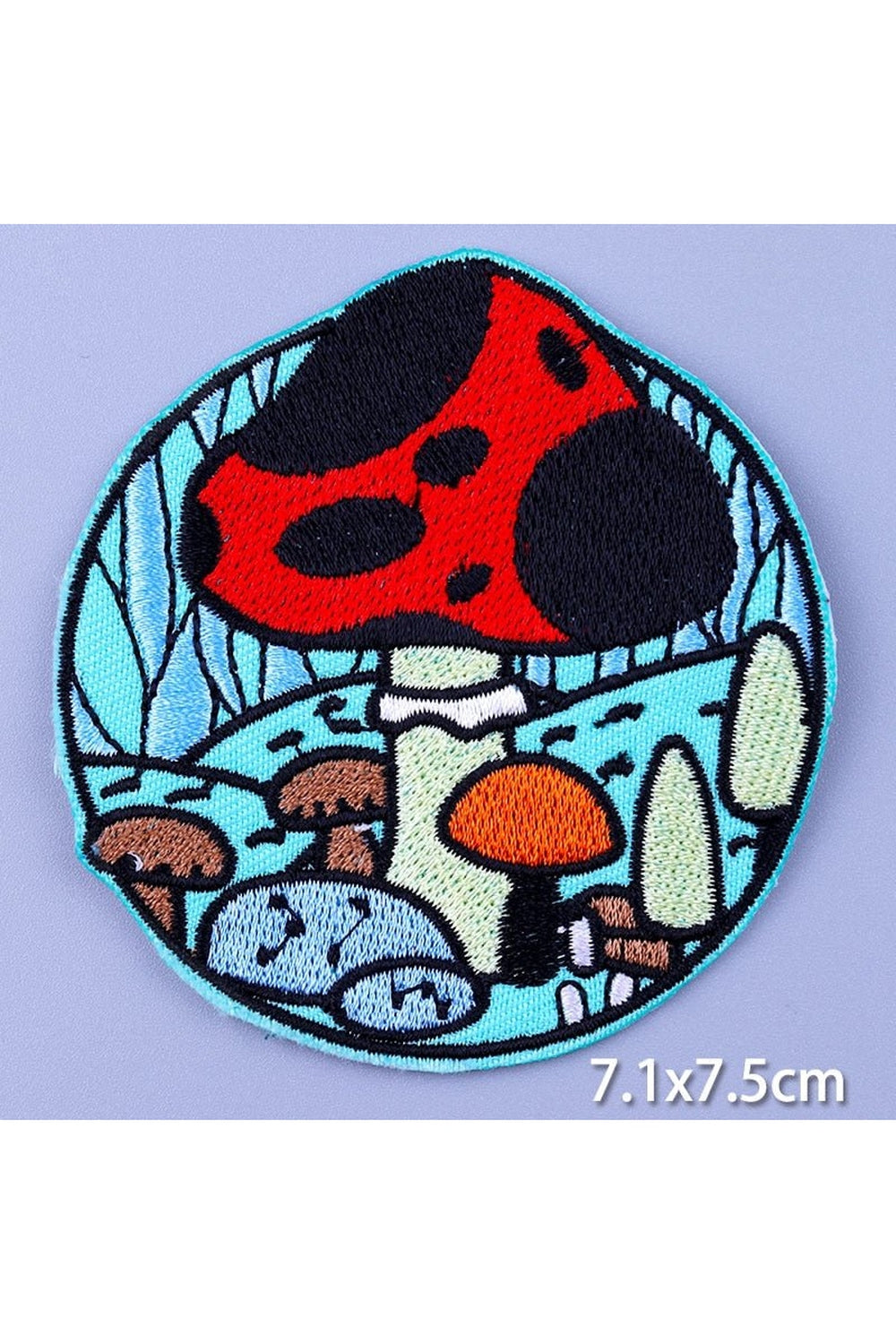 On Fire Embroidered Patches | Bowlift