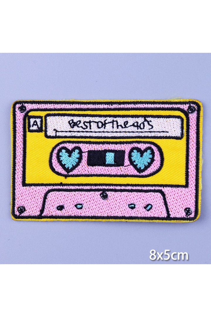 On Fire Embroidered Patches | Bowlift