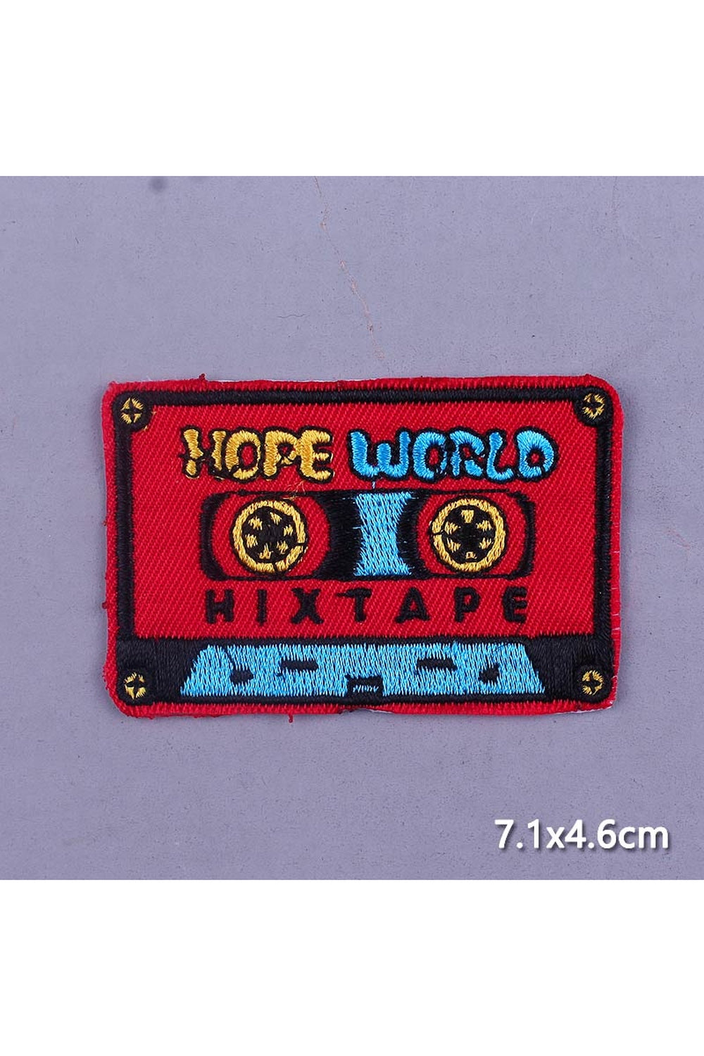On Fire Embroidered Patches | Bowlift