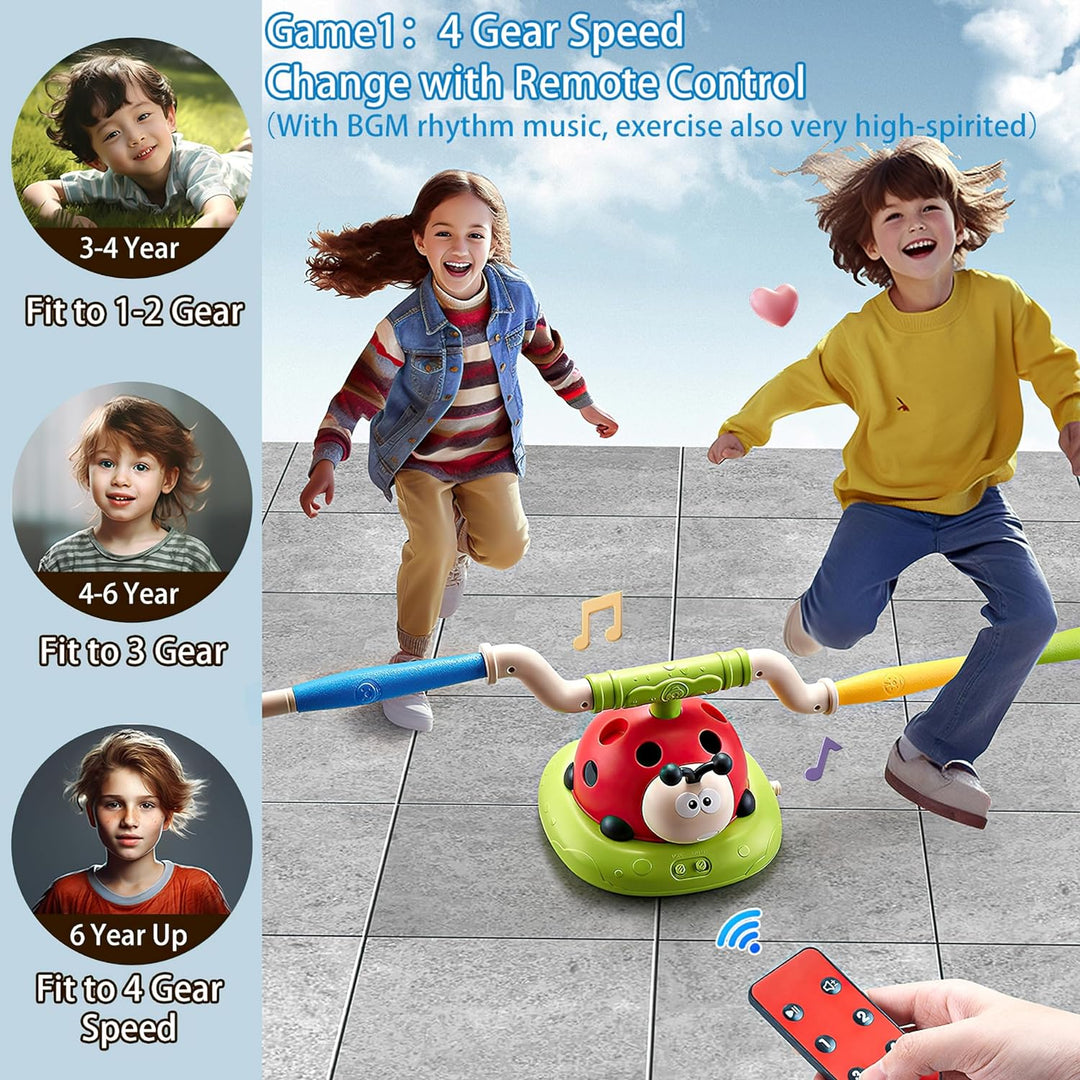BowLift | 3-in-1 Ring Toss and Rocket Games - Exploration of Adventure