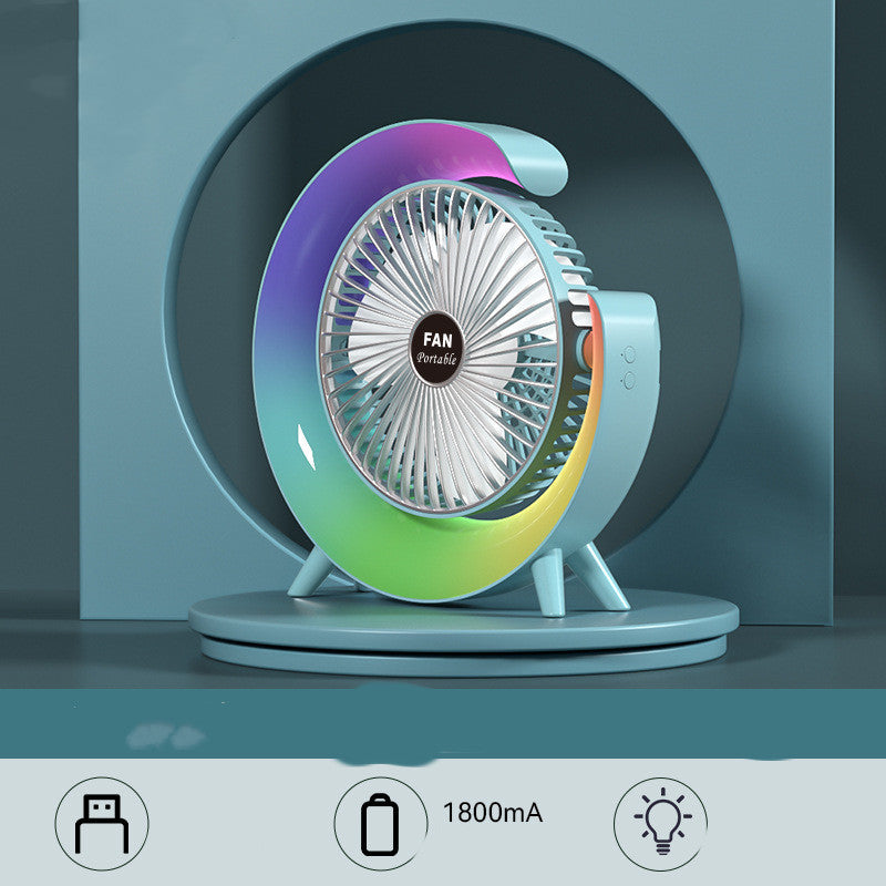 USB-Charging Night Light Mini Fan | Bowlift