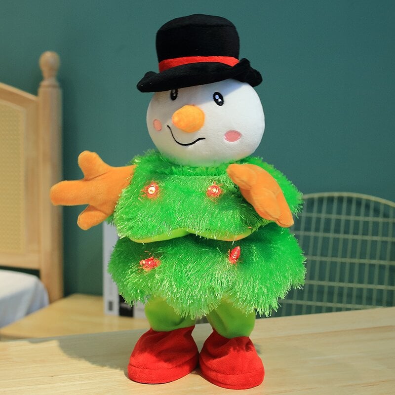 BowLift | Christmas Singing & Dancing Plush Toy | Animated Holiday Decoration | 38–40cm