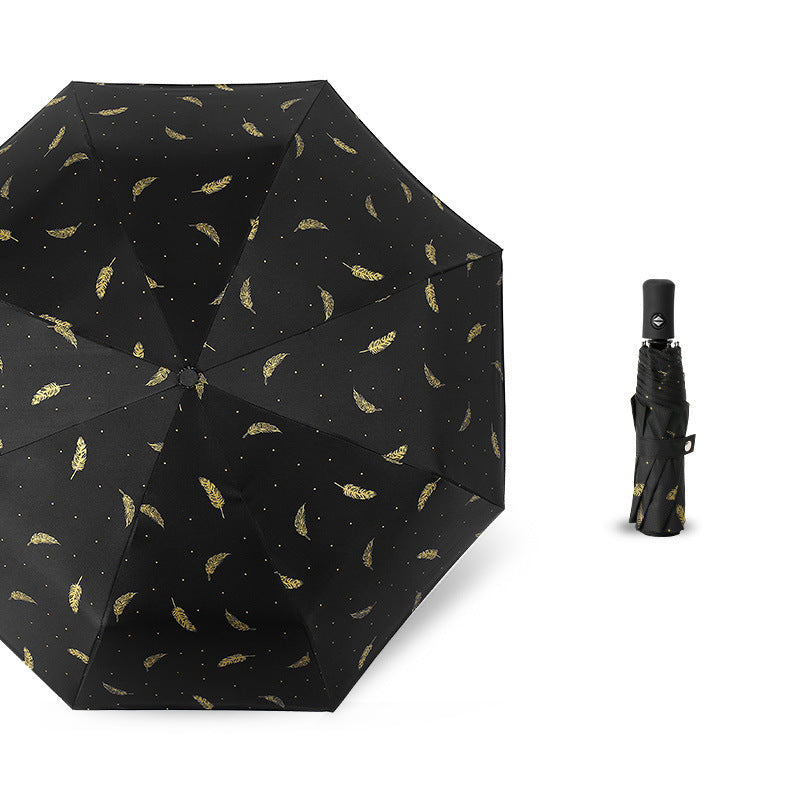 Women's practical foldable umbrella with durable cover and automatic opening mechanism Bowlift