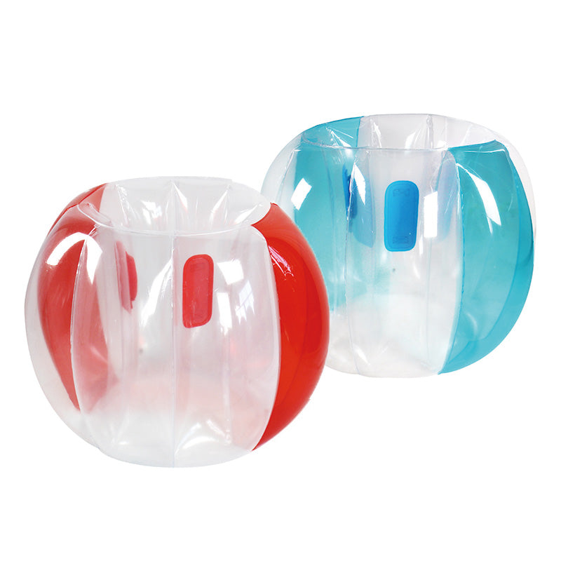 BowLift | Inflatable Bumper Balls 2-Pack, 3FT,Durable PVC Human Hamster Bubble Balls for Outdoor Team Gaming Play,Red,Blue