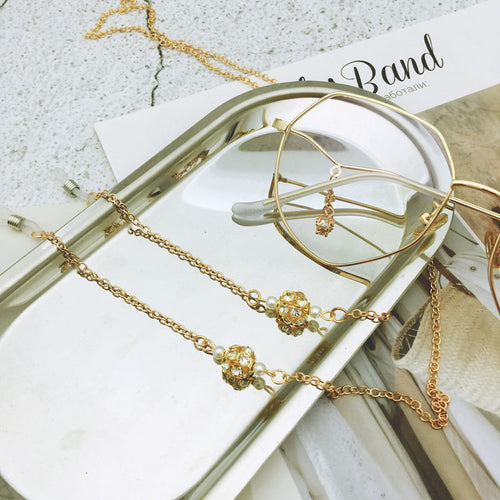 Elegant Silver Chain Eyewear Chain Bowlift
