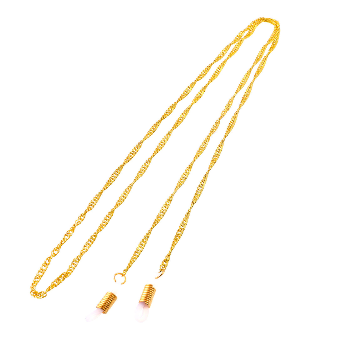 Elegant Twisted Chain Eyewear Holder Bowlift