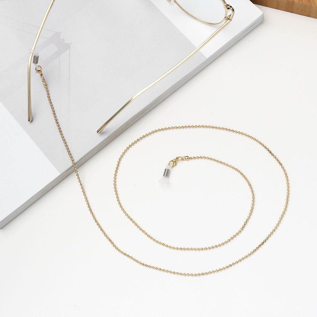 Eyewear Chain with Adjustable Clips Bowlift